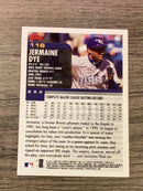 Jermaine Dye Kansas City Royals MLB 2000 Topps 116 Topps