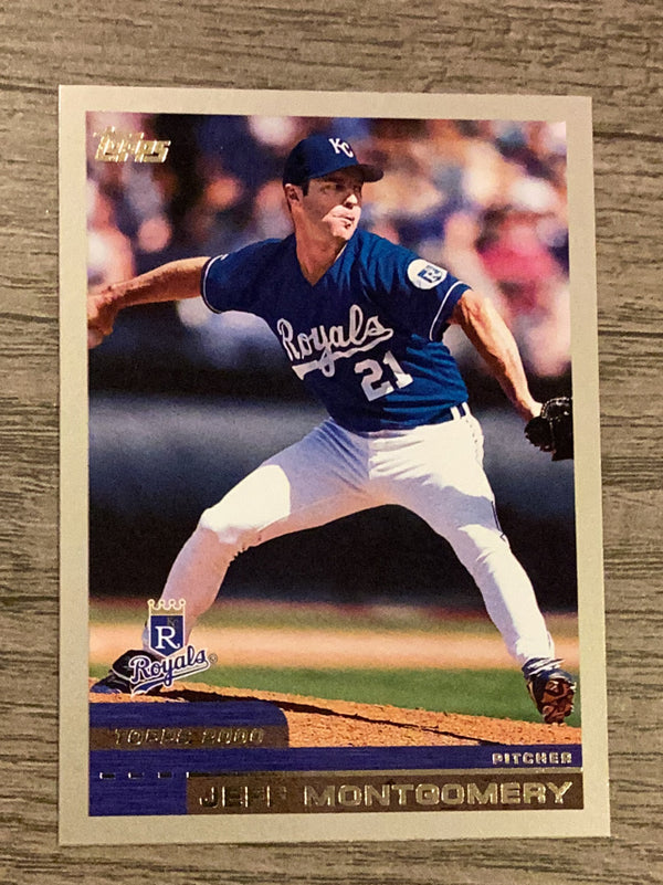 Jeff Montgomery Kansas City Royals MLB 2000 Topps 196 