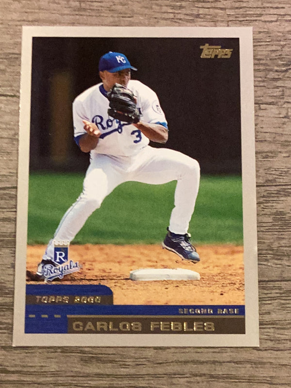 Carlos Febles Kansas City Royals MLB 2000 Topps 282 