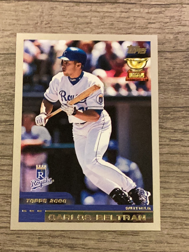 Carlos Beltran Kansas City Royals MLB 2000 Topps 178 ASR