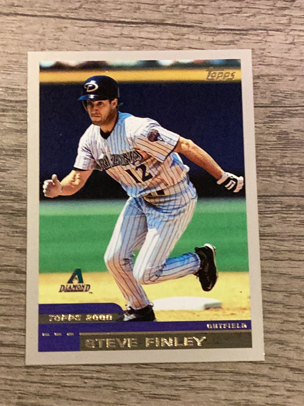 Steve Finley Arizona Diamondbacks MLB 2000 Topps 160 