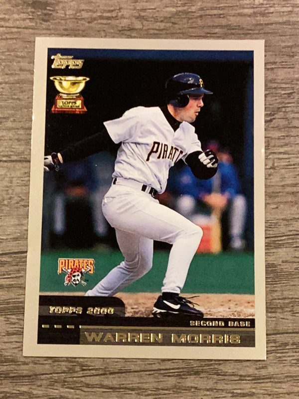 Warren Morris Pittsburgh Pirates MLB 2000 Topps 39 ASR