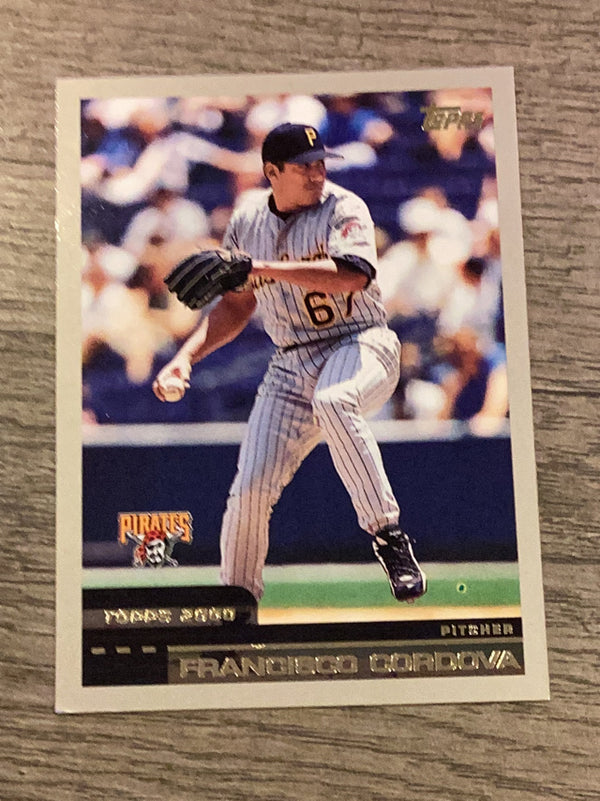 Francisco Cordova Pittsburgh Pirates MLB 2000 Topps 171 