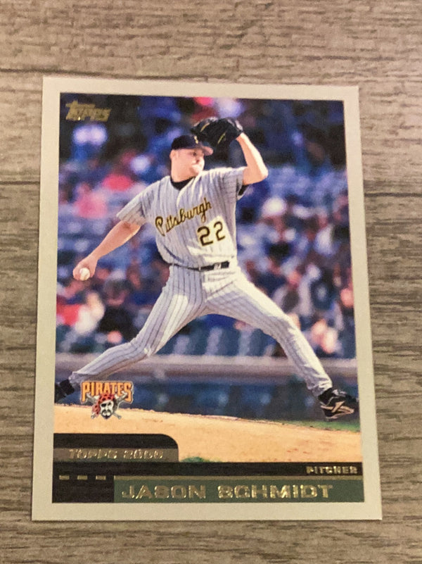 Jason Schmidt Pittsburgh Pirates MLB 2000 Topps 294 