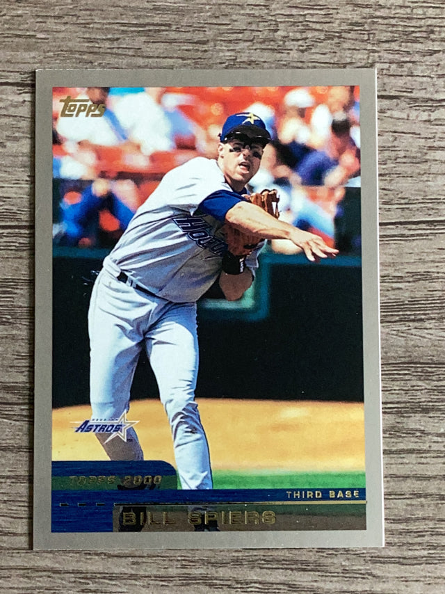 Bill Spiers Houston Astros MLB 2000 Topps 163 