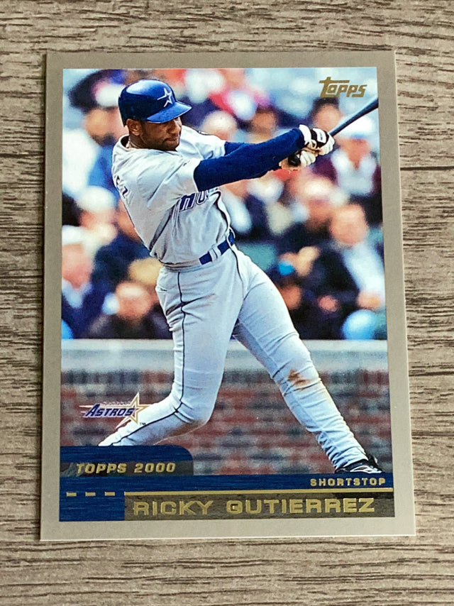 Ricky Gutierrez Houston Astros MLB 2000 Topps 26 