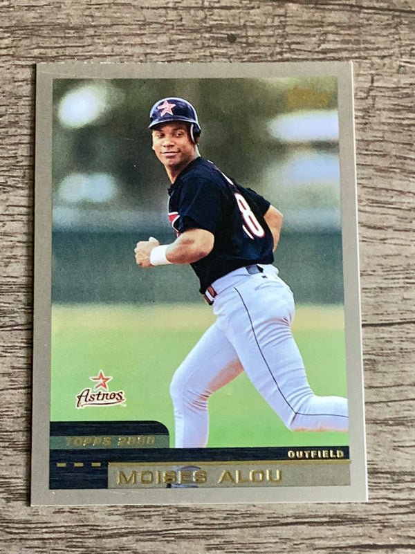 Moises Alou Houston Astros MLB 2000 Topps 290 