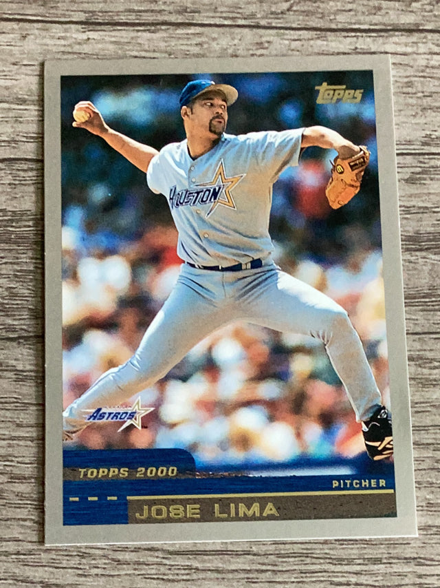 Jose Lima Houston Astros MLB 2000 Topps 96 