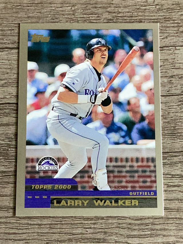 Larry Walker Colorado Rockies MLB 2000 Topps 150 