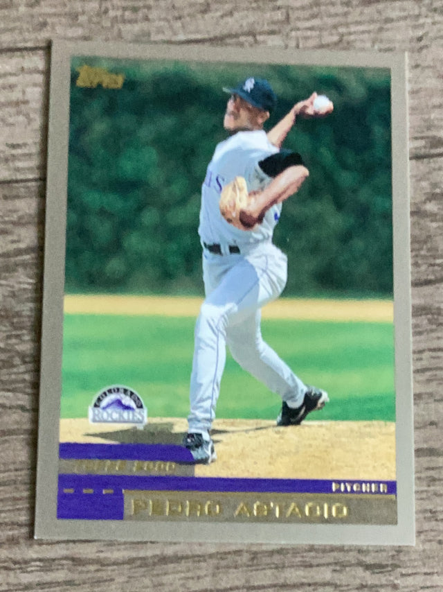 Pedro Astacio Colorado Rockies MLB 2000 Topps 283 