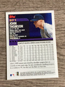 John Thomson Colorado Rockies MLB 2000 Topps 371 Topps