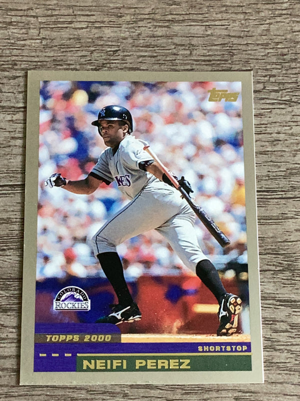 Neifi Perez Colorado Rockies MLB 2000 Topps 114 