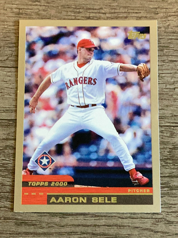 Aaron Sele Texas Rangers MLB 2000 Topps 167 
