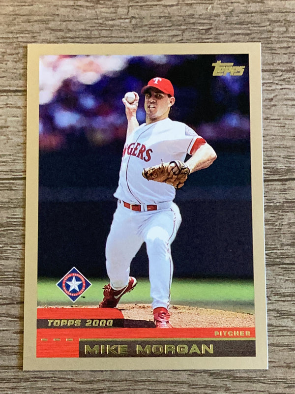 Mike Morgan Texas Rangers MLB 2000 Topps 195 