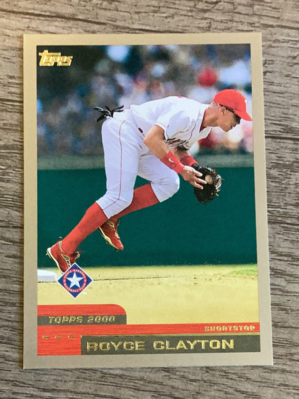 Royce Clayton Texas Rangers MLB 2000 Topps 397 