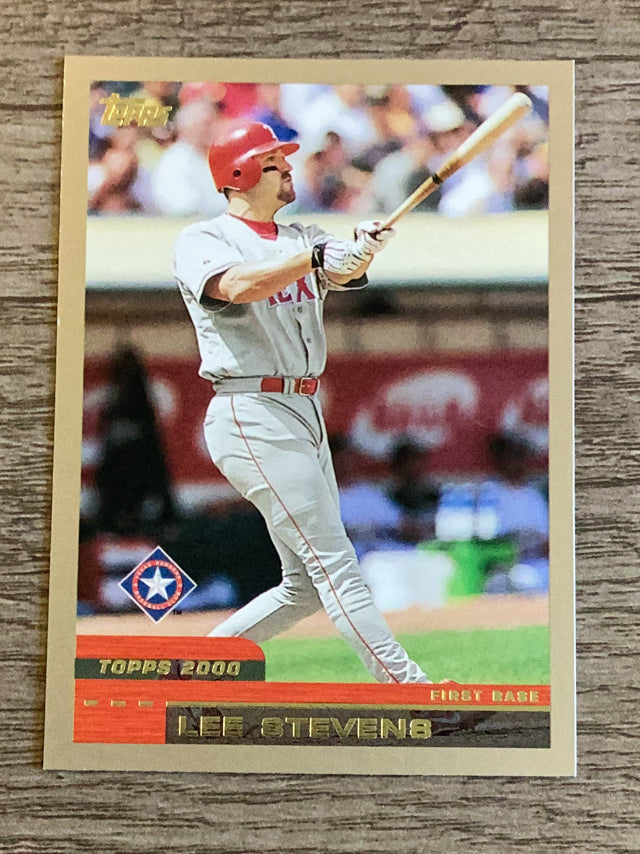 Lee Stevens Texas Rangers MLB 2000 Topps 61 