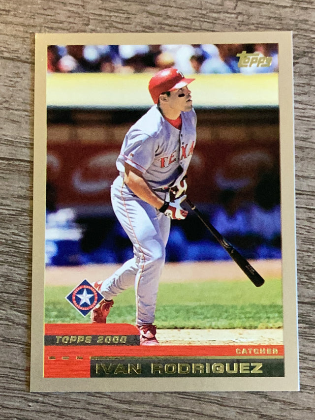 Ivan Rodriguez Texas Rangers MLB 2000 Topps 64 