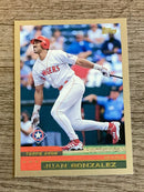 Juan Gonzalez Texas Rangers MLB 2000 Topps 40 