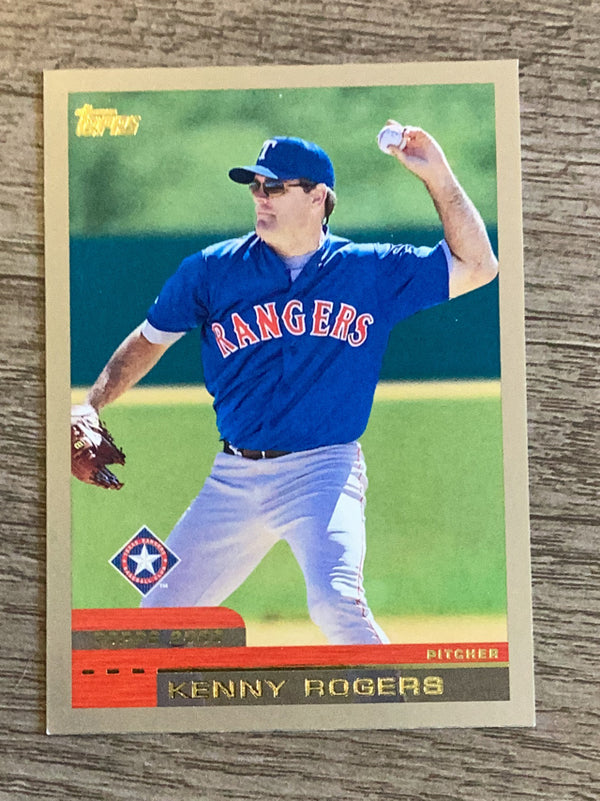 Kenny Rogers Texas Rangers MLB 2000 Topps 254 