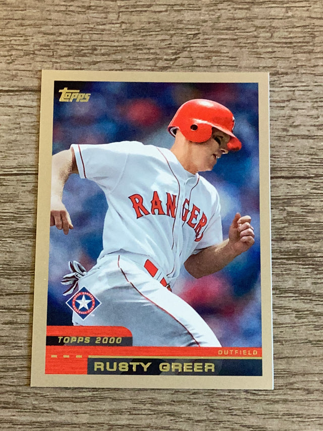 Rusty Greer Texas Rangers MLB 2000 Topps 270 