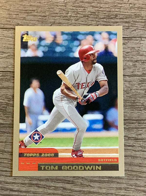 Tom Goodwin Texas Rangers MLB 2000 Topps 183 