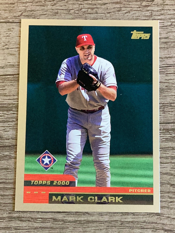 Mark Clark Texas Rangers MLB 2000 Topps 112 