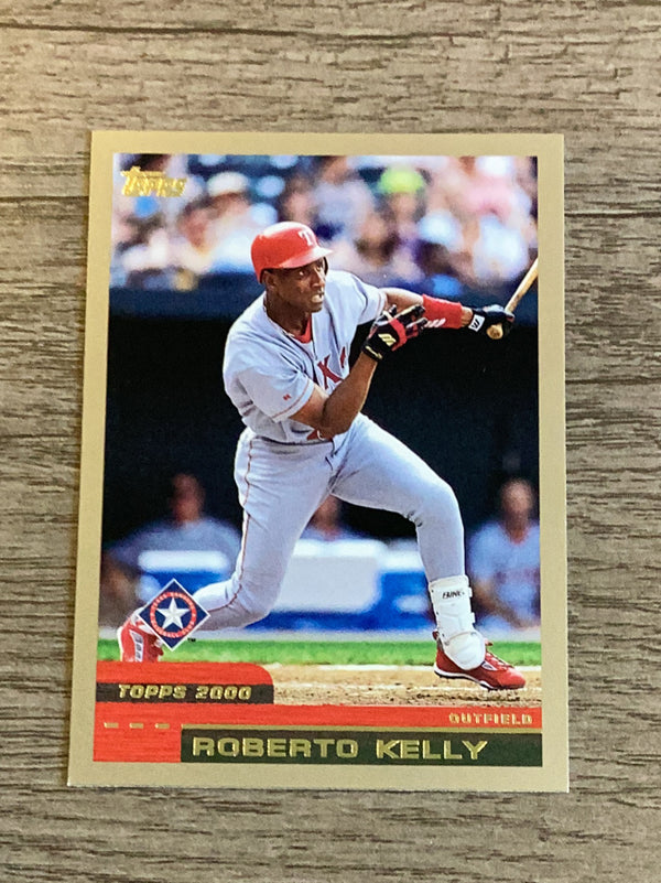 Roberto Kelly Texas Rangers MLB 2000 Topps 88 