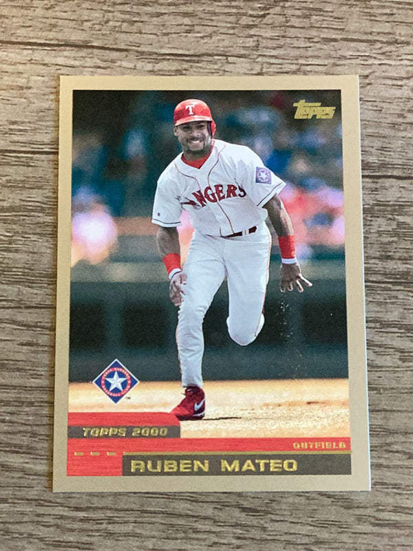 Ruben Mateo Texas Rangers MLB 2000 Topps 316 