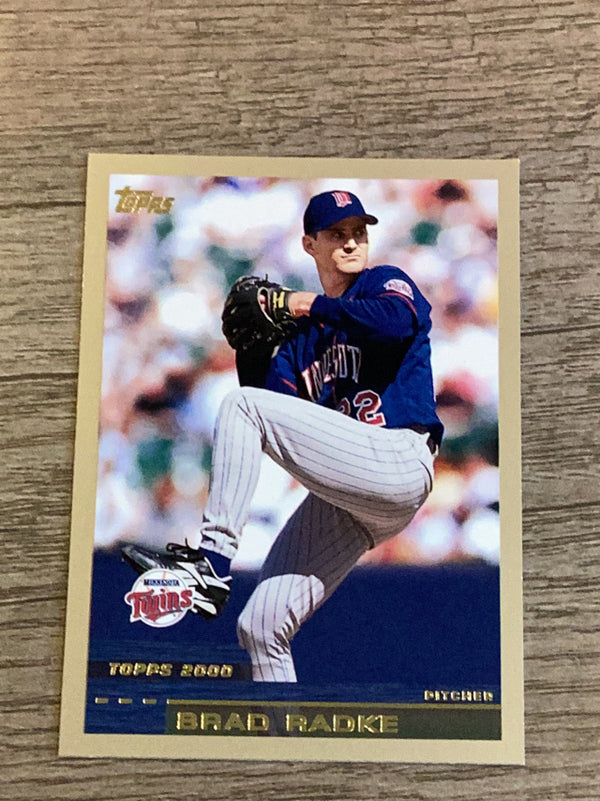 Brad Radke Minnesota Twins MLB 2000 Topps 14 