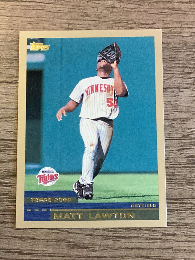 Matt Lawton Minnesota Twins MLB 2000 Topps 262 