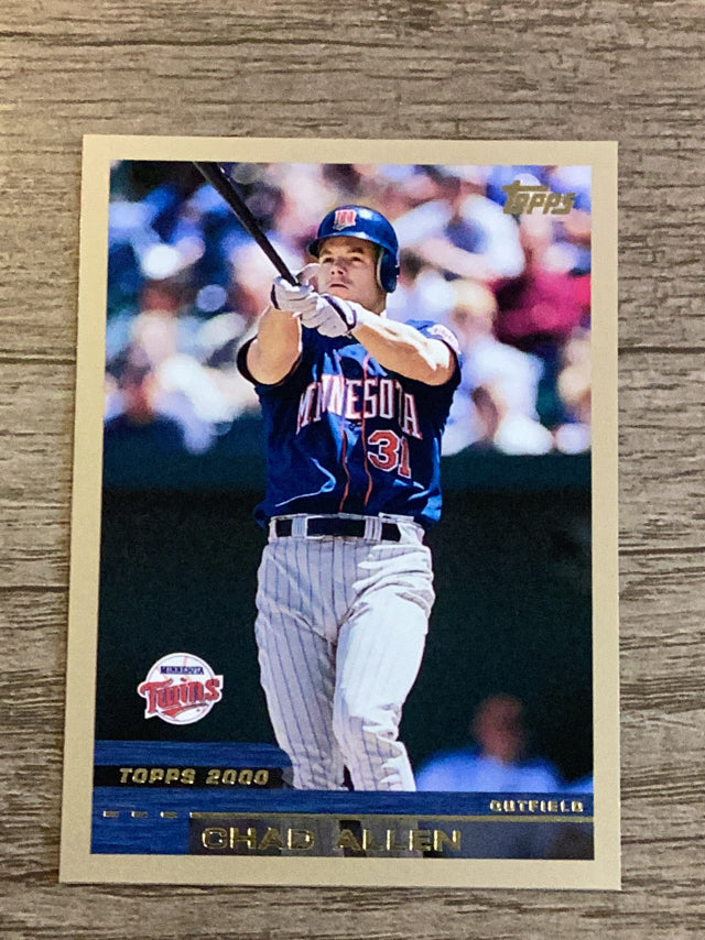 Chad Allen Minnesota Twins MLB 2000 Topps 177 