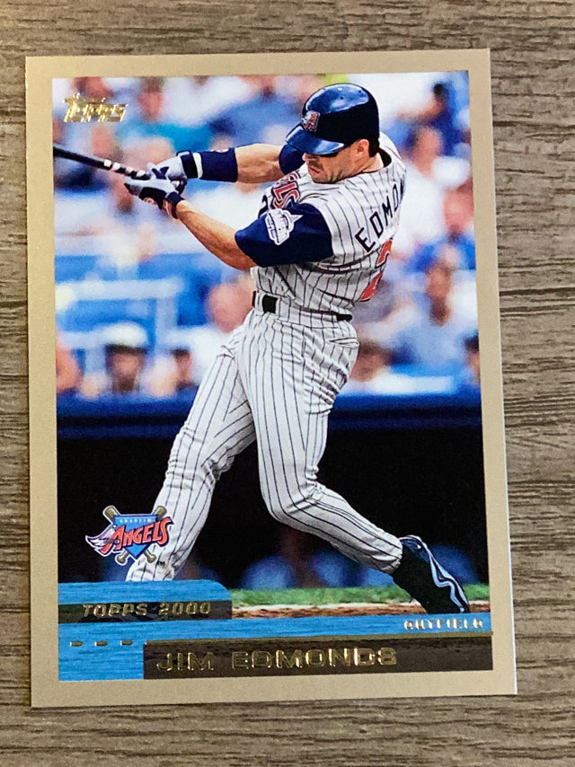 Jim Edmonds Anaheim Angels MLB 2000 Topps 107 