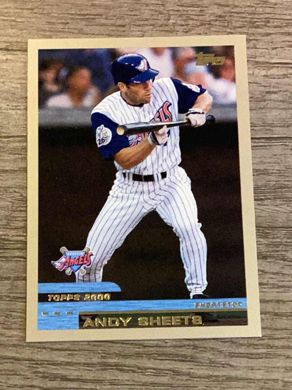 Andy Sheets Anaheim Angels MLB 2000 Topps 149 