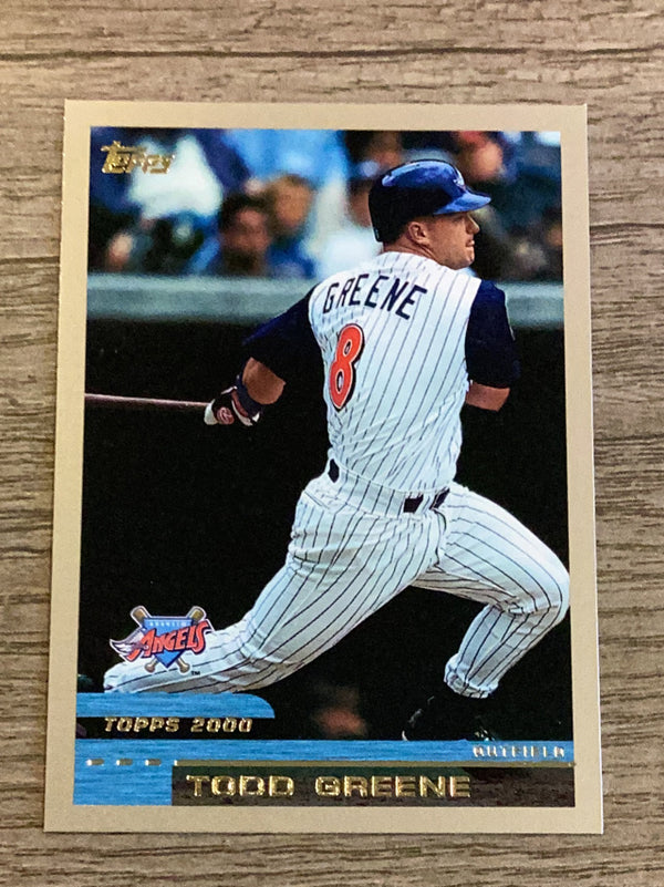 Todd Greene Anaheim Angels MLB 2000 Topps 9 