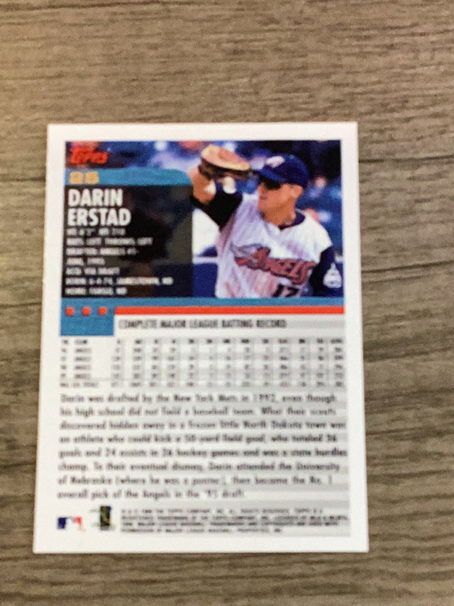 Darin Erstad Anaheim Angels MLB 2000 Topps 25 Topps