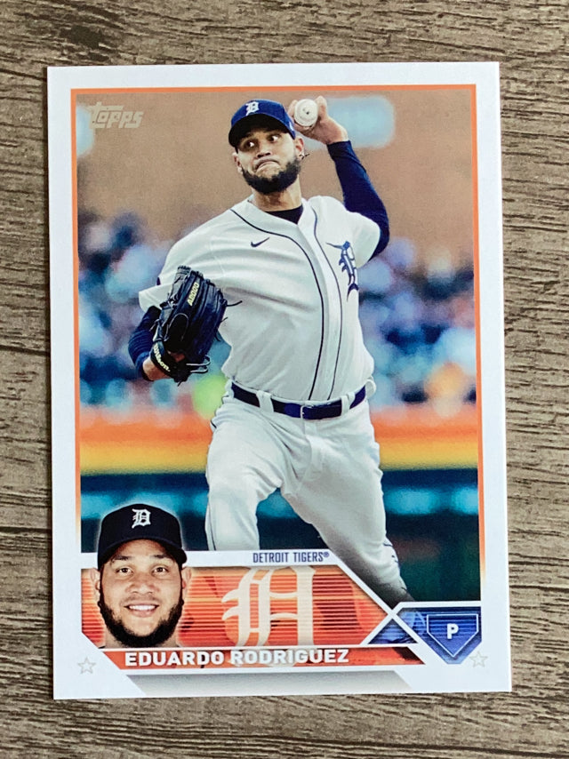 Eduardo Rodriguez Detroit Tigers MLB 2023 Topps 59 