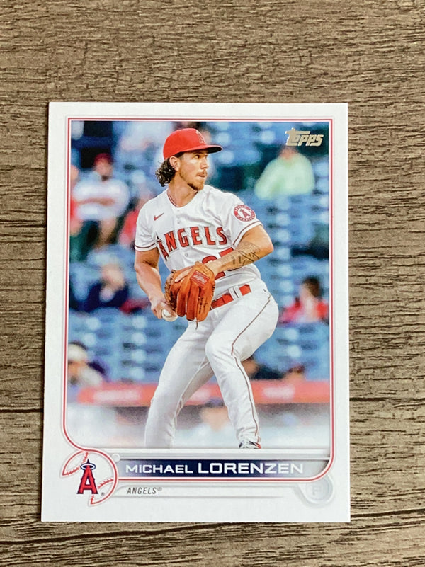 Michael Lorenzen Los Angeles Angels MLB 2022 Topps Update US84 