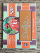 Enyel De Los Santos Philadelphia Phillies MLB 2019 Panini Leather & Lumber - Rookie Baseball Signatures 108 AU, SN149