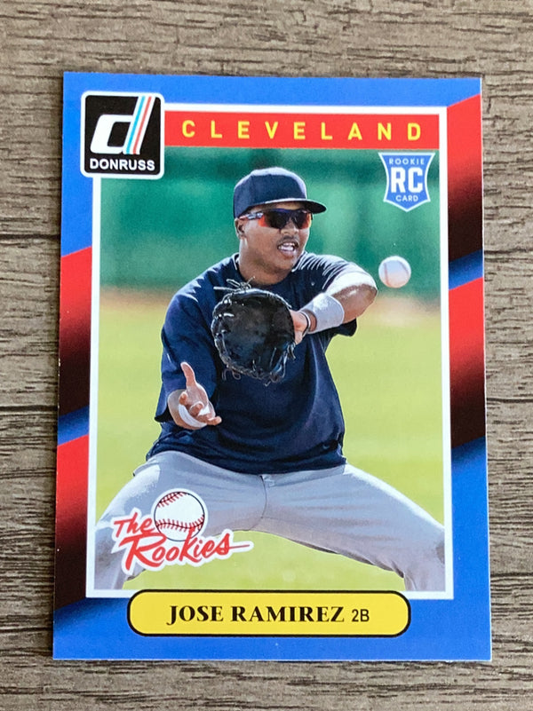 Jose Ramirez Cleveland Indians MLB 2014 Donruss - The Rookies 41 