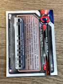 Nick Sandlin Cleveland Indians MLB 2018 Bowman Draft - Chrome Green Refractor BDC-34 SN99 Bowman