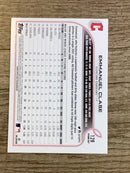 Emmanuel Clase Cleveland Guardians MLB 2022 Topps Opening Day 128 ASR Topps