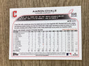 Aaron Civale Cleveland Guardians MLB 2022 Topps Update US49 Topps