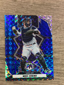 Mike Zunino Tampa Bay Rays MLB 2022 Panini Mosaic - Blue Mosaic 160 SN99