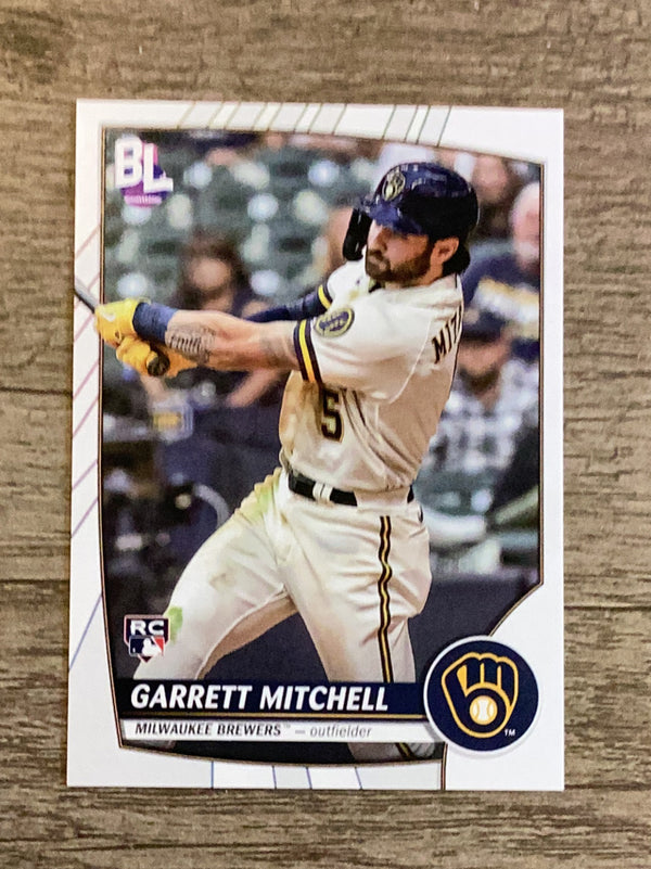 Garrett Mitchell Milwaukee Brewers MLB 2023 Topps Big League 178 RC