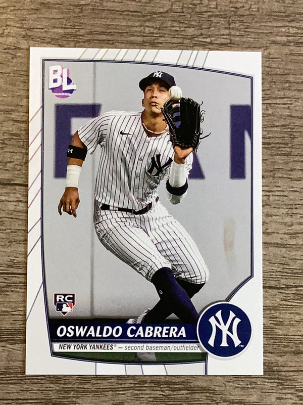 Oswaldo Cabrera New York Yankees MLB 2023 Topps Big League 5 RC