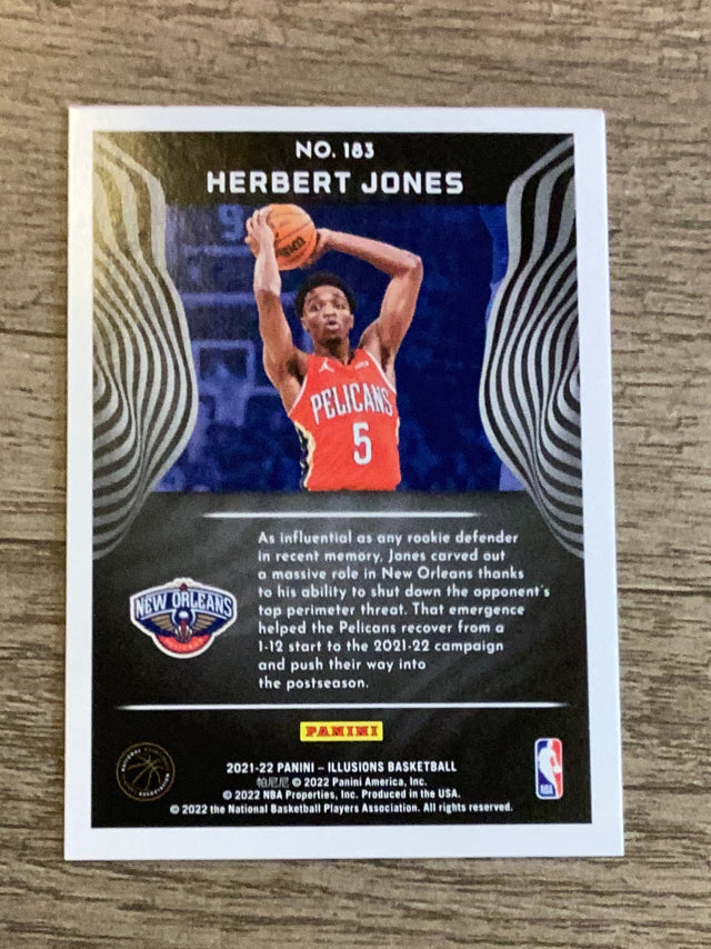 Herbert Jones New Orleans Pelicans NBA 2021-22 Panini Illusions 183 RC Panini
