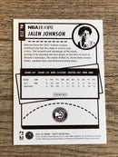 Jalen Johnson Atlanta Hawks NBA 2021-22 Hoops 213 RC Panini