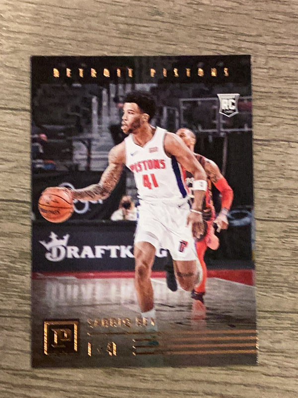 Saddiq Bey Detroit Pistons NBA 2020 Panini Chronicles - Red 124 SN149