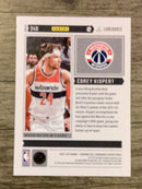 Corey Kispert Washington Wizards NBA 2021-22 Panini Chronicles 249 Panini