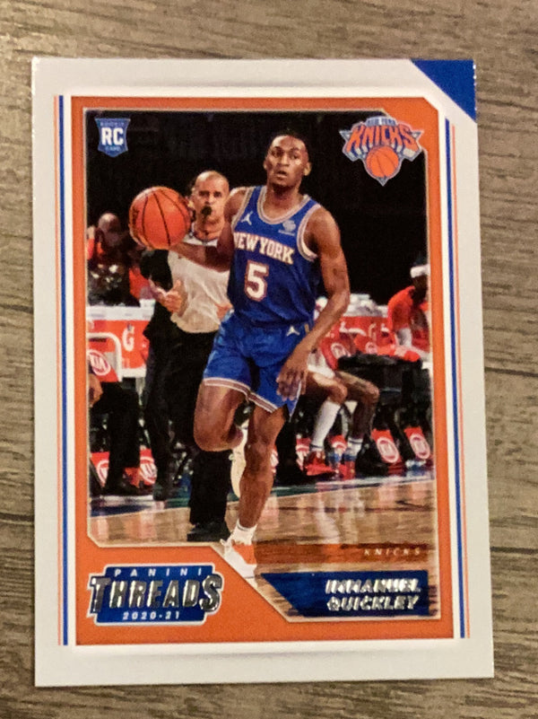Immanuel Quickley RC
Threads New York Knicks NBA 2020-21 Panini Chronicles 100 RC, Threads